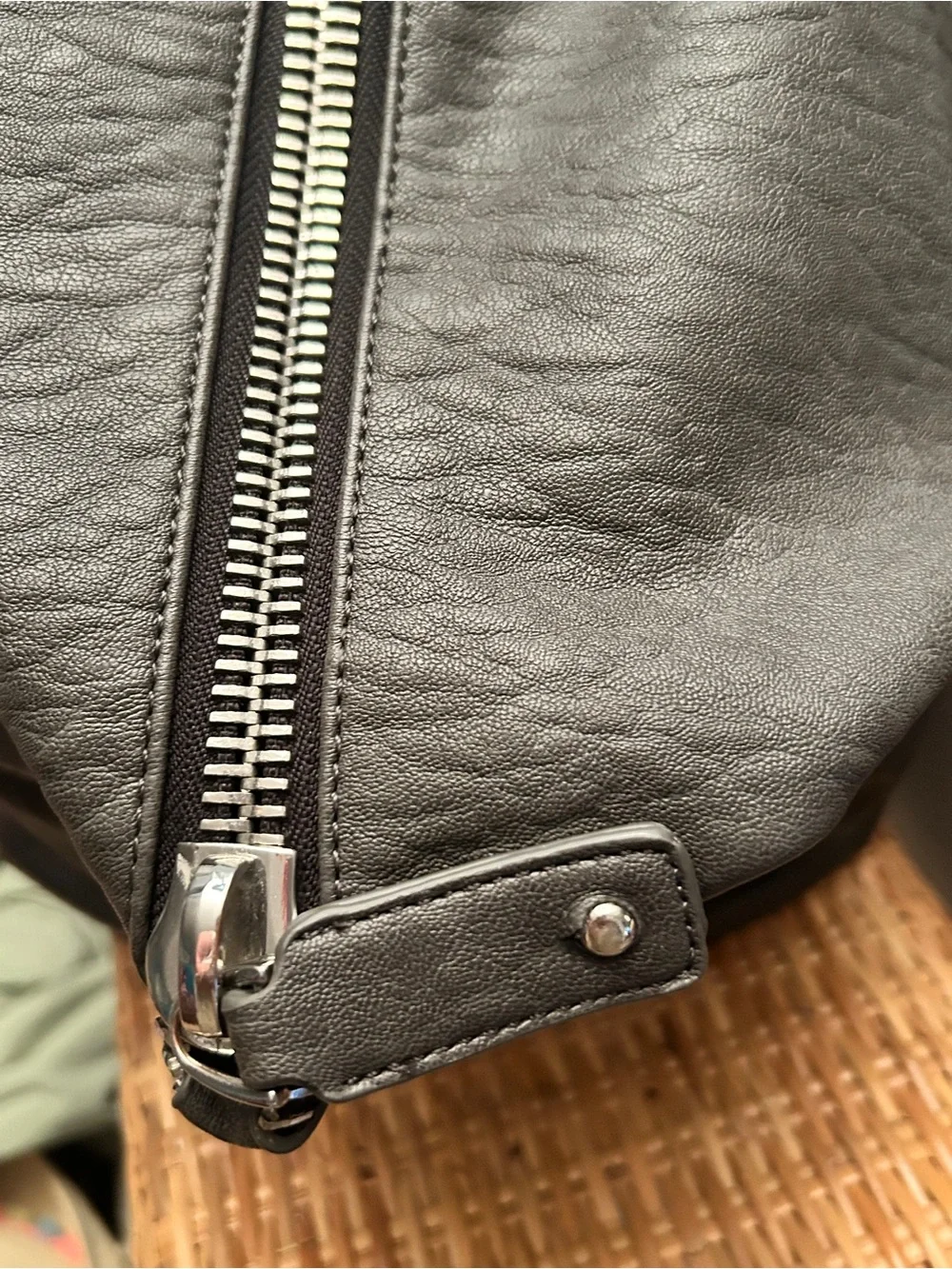 EUC Dream Control Smoky Gray Vegan Backpack Purse